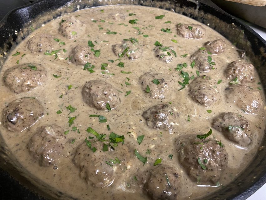 Swedish Meatballs and Gravy – I'm Hangry Y'all!